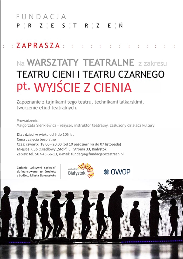 WARSZTTATY TEATRALNE